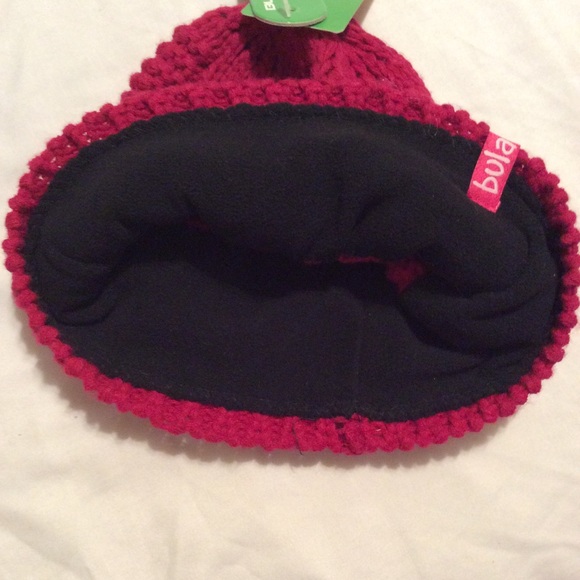 Brand New! Knit, fleece lined Bula hat - Picture 2 of 2